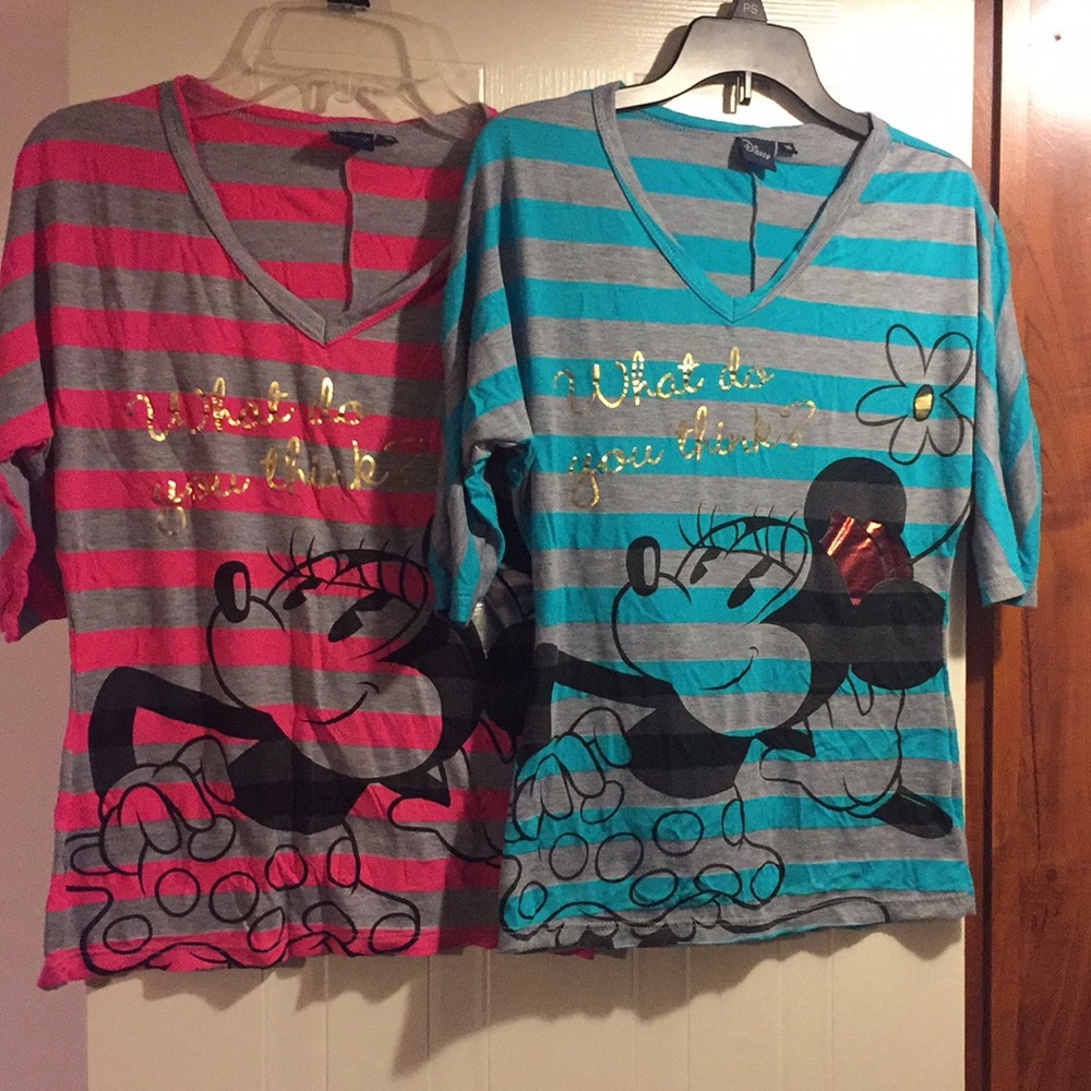 Disney Minnie Mouse shirts